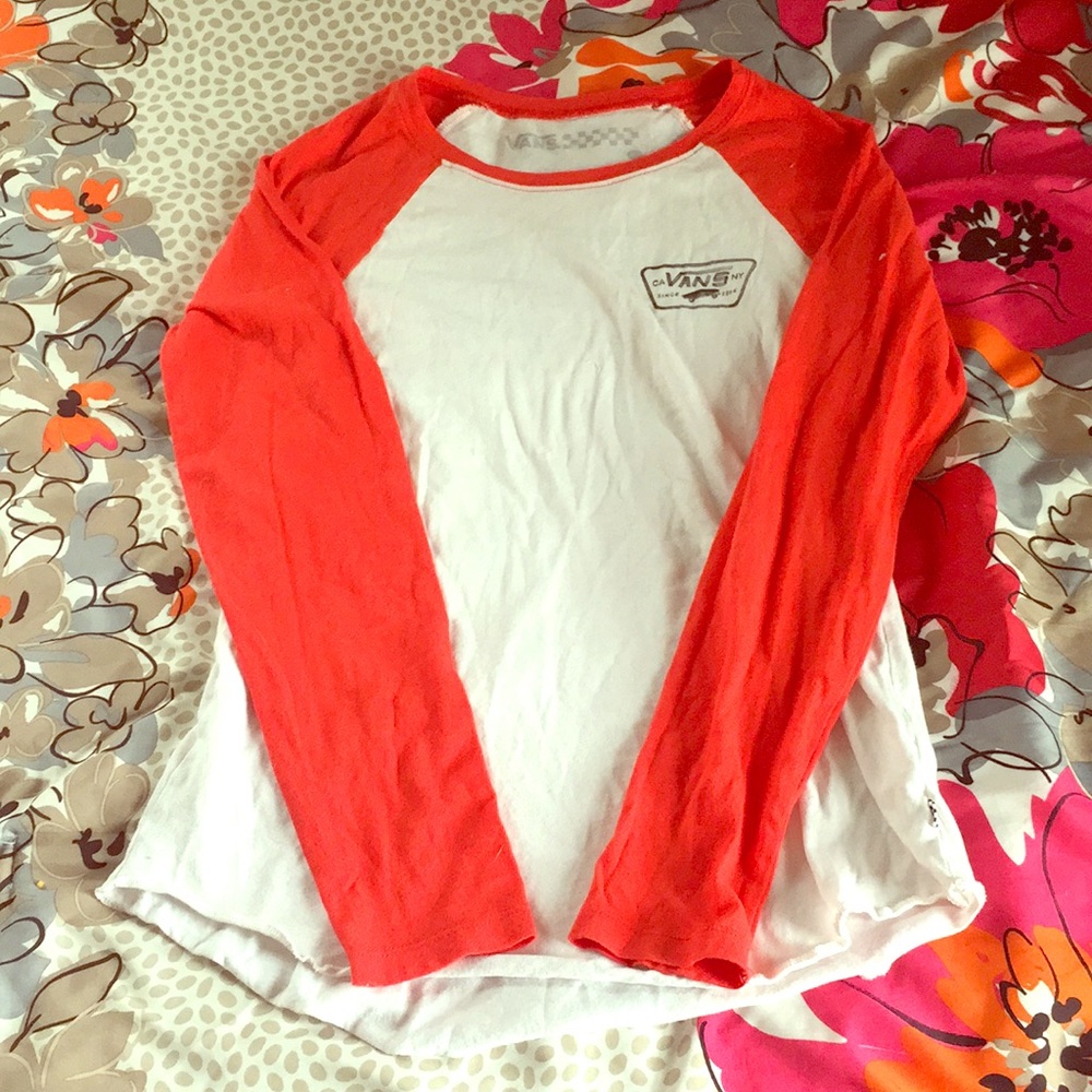 Vans baseball shirt